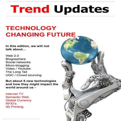 Technology changing future