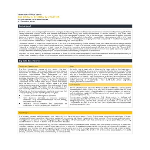 Technology components   big data