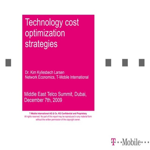 Technology Cost Optimization Strategies