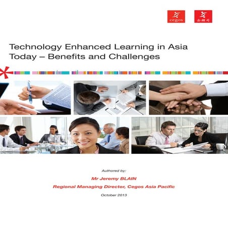 Technology enhanced learning today - benefits and challenges