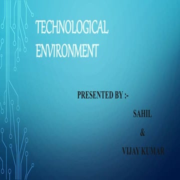 Technology Environment