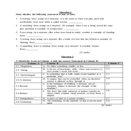 Technology exam mondlane