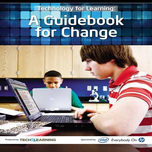 Technology for learning   a guidebook for change