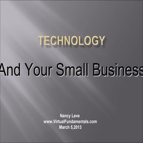 Technology for your business