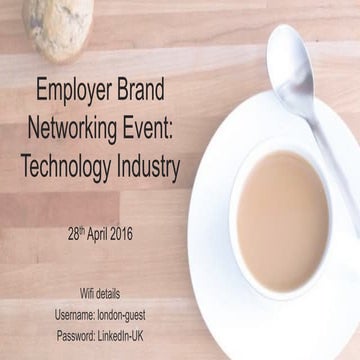Technology Employer Brand Networking Event