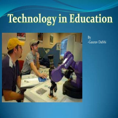 Technology in education