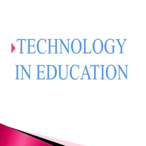 Technology in education