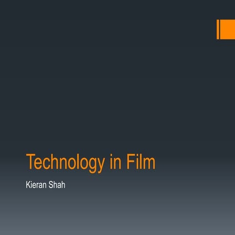 Technology in Film
