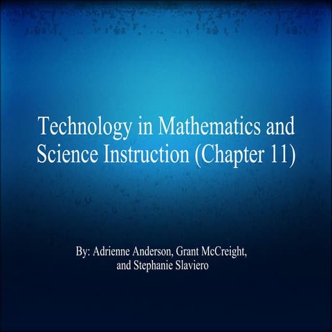 Technology in mathematics_and_science_instruct