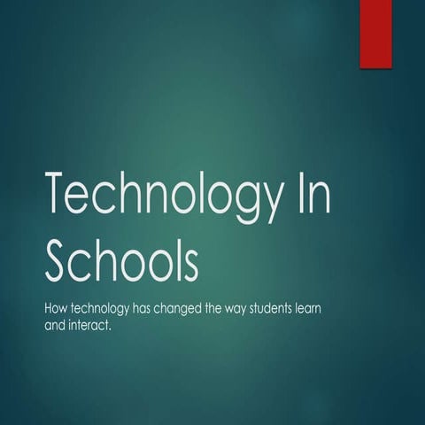 Technology in schools