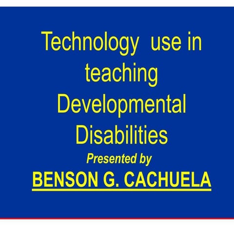 technology in Special Education.ppt MAED SPED
