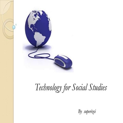 Technology integration into social studies classroom