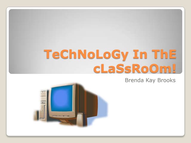 Technology in the classroom!