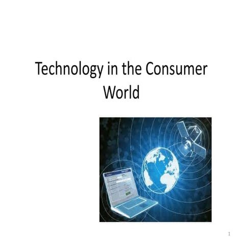 Technology and its impact on our daily lives | PPTX