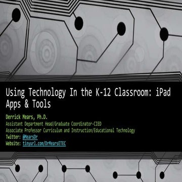 Technology in the K-12 classroom