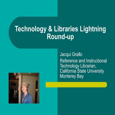 Technology & libraries lightning round up
