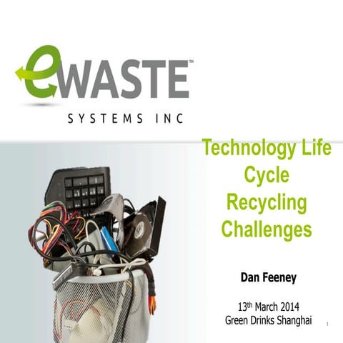Technology Lifecycle Recycling Challenges