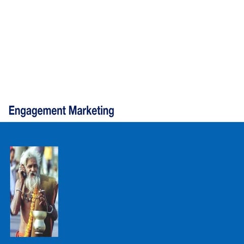 Technology marketing  it is all about engagement