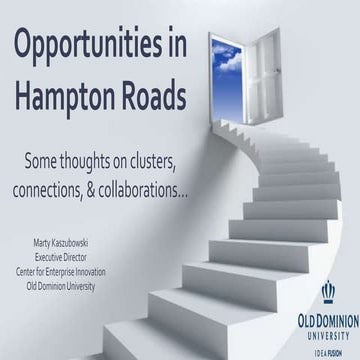 Technology opportunities in hampton roads (kaszubowski ), nasa technology day...