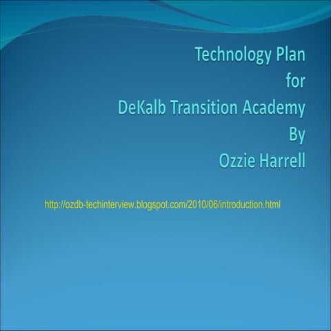Technology plan#05