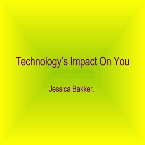 Technology power point