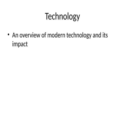 Presentation on contemporary technology.pptx