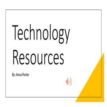 Technology resource   app