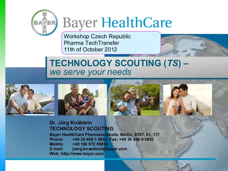 Technology Scouting At Bayer Healthcare