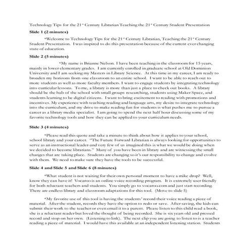 Technology tips for the 21st century librarian teaching the 21st century stud...