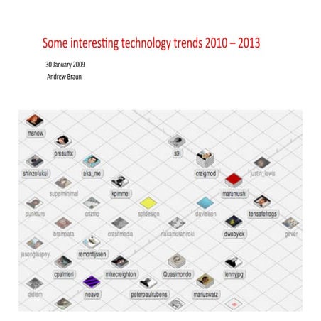 Technology Trends in eCommerce 2010   2013