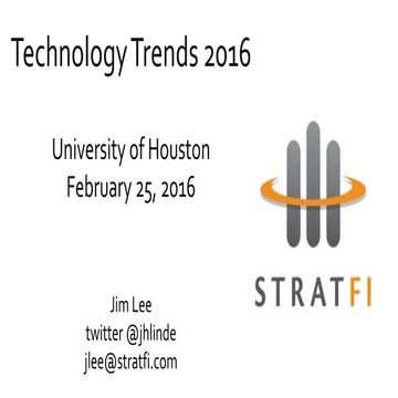 Technology Trends 2016