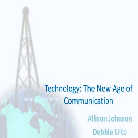 Technology & Communication