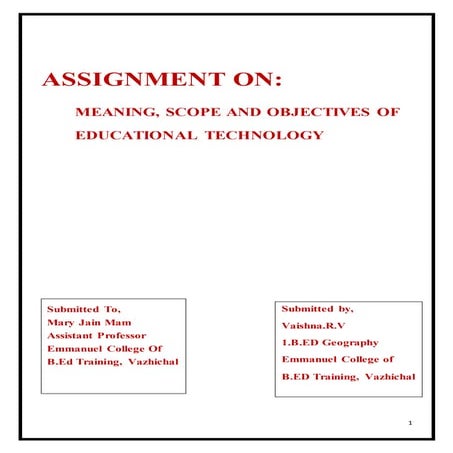 Educational Technology