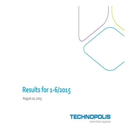 Technopolis presentation Q2/2015