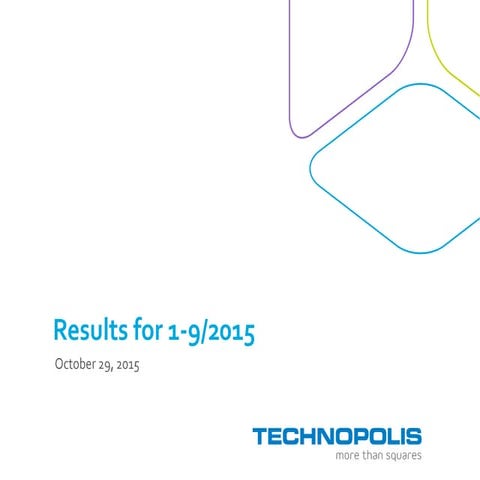 Technopolis Q3 2015 presentation