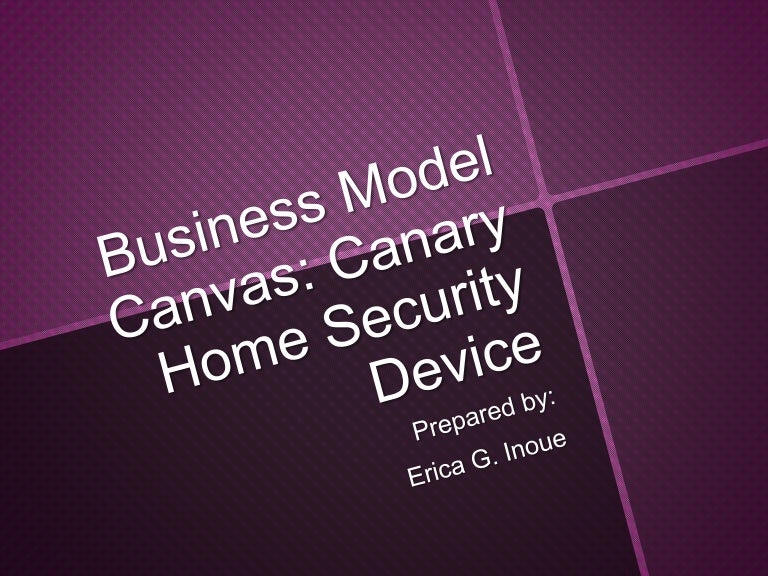 Home security business model Home security business model