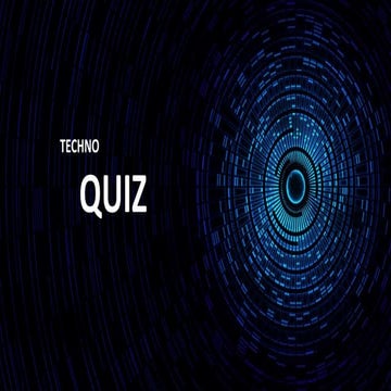 Techno quiz 14.08