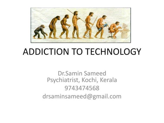 Technology Addiction, internet addiction, online, social networking
