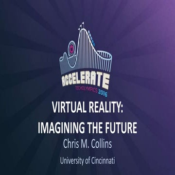 Virtual Reality: Imagining the Future