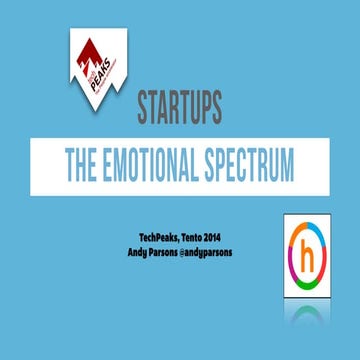 Emotions of Startups 2014