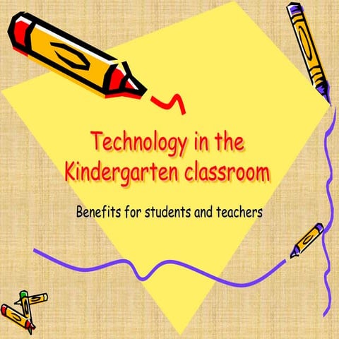 Technology in Kindergarten