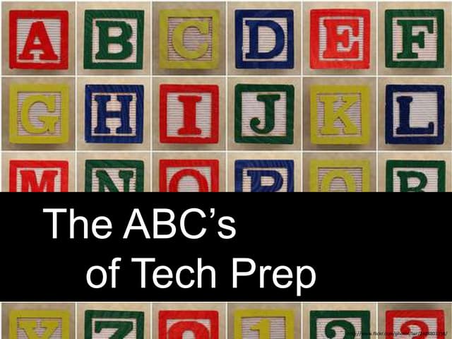 Tech Prep A-Z