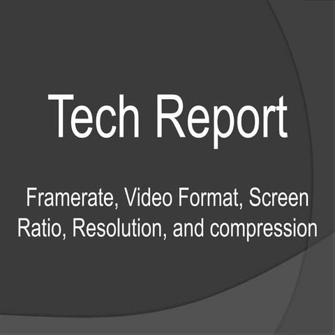 Tech report