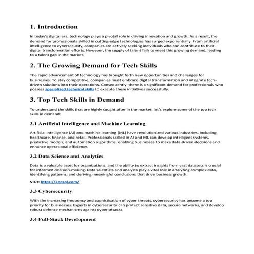 Top Tech Skills in Demand: How Staff Augmentation