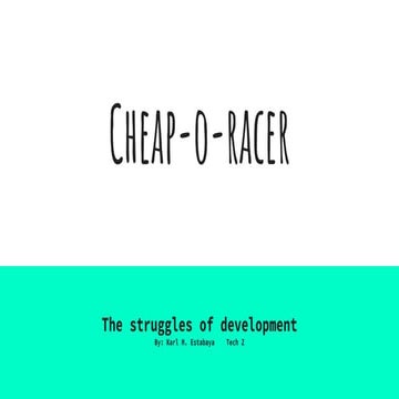 Cheap-O-Racer