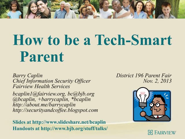 How to be a Tech-Smart Parent
