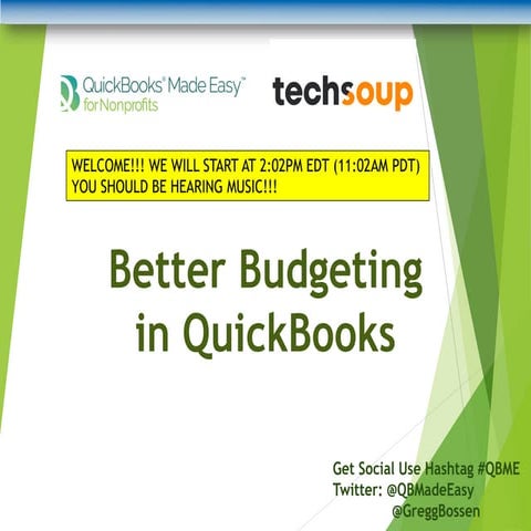 Budgeting for Nonprofit Success Using QuickBooks