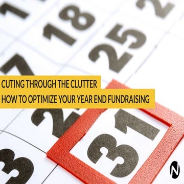 How To Optimize Your Year End Fundraising 