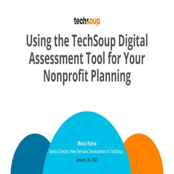 Using the TechSoup Digital Assessment Tool for Your Nonprofit Planning
