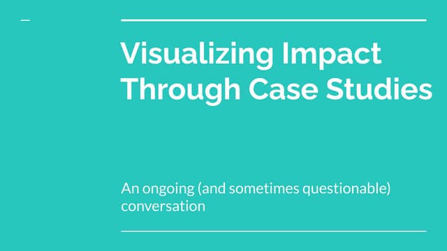 DWeb for Good: Real-World Examples of Innovation